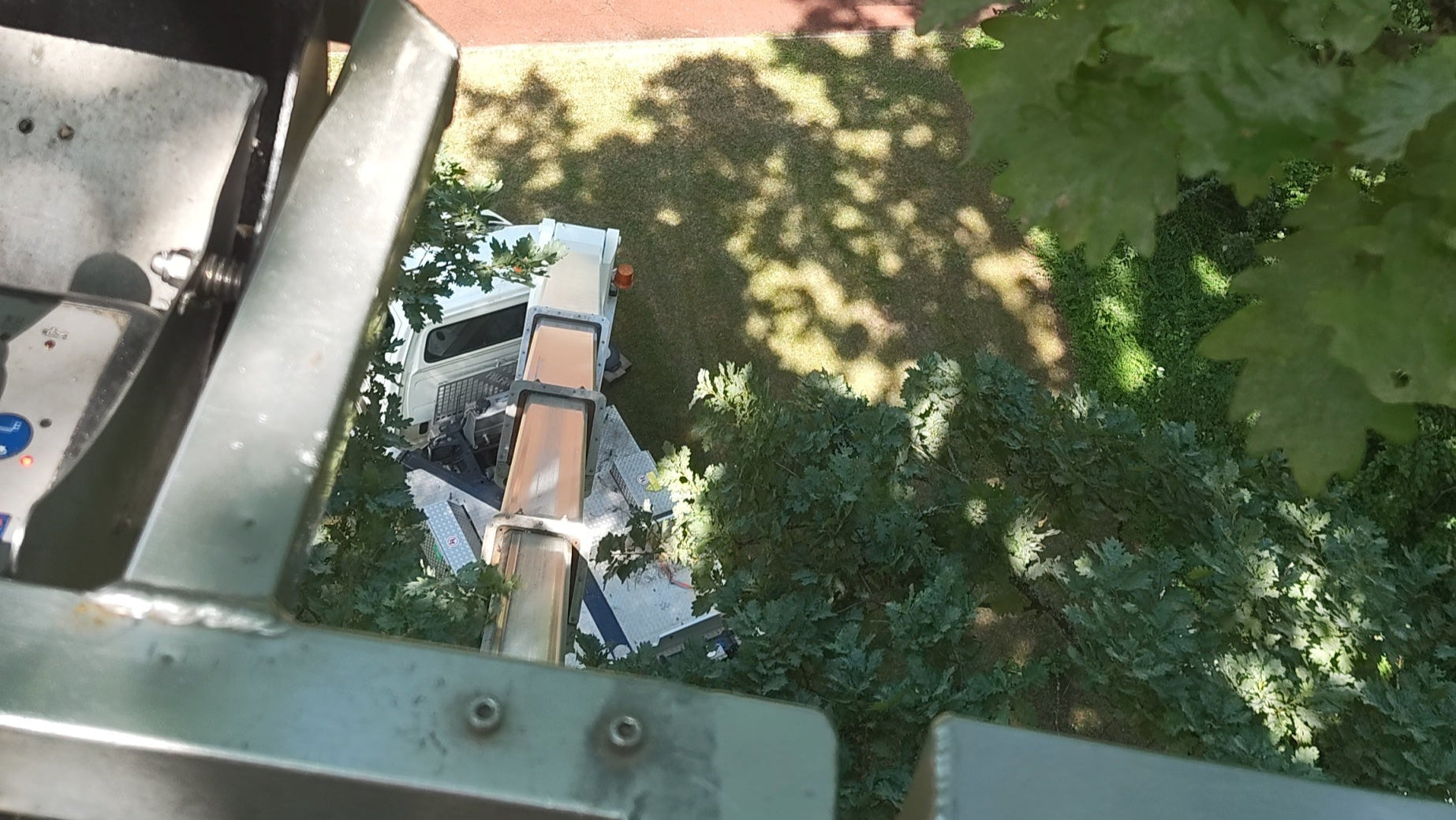 Kronenpflege in Eichen mit Hebebühne – professionelle Baumpflege für gesunde und sichere Bäume in Üchtelhausen.