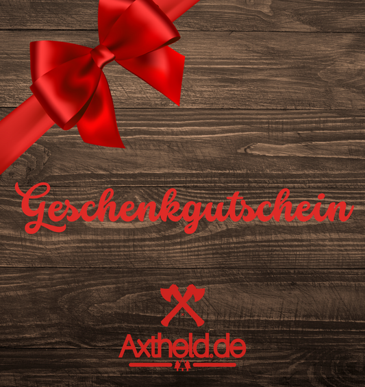 Axtheld Geschenkgutschein